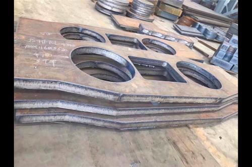 Heavy Thickness NM400 NM500 Wear Steel Cutting Components Cut According To Drawing