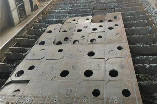 OEM CNC Laser Cut AR400 AR500 Abrasion Resistant Wear Plate Blanks for Mining Tipper Truck