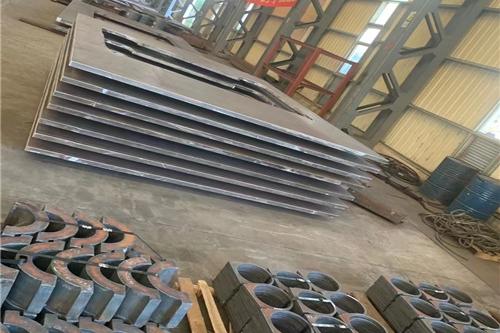 Heavy Duty NM500 AR500 Wear Plate Cutting Components Large Size Oxy-fuel Cut Steel Pieces