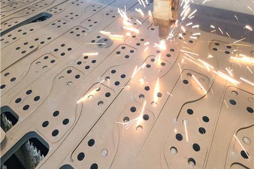 Custom CNC Laser Plasma Cut Steel Plate Parts Supplier for Indonesia, Cut According to CAD Drawing